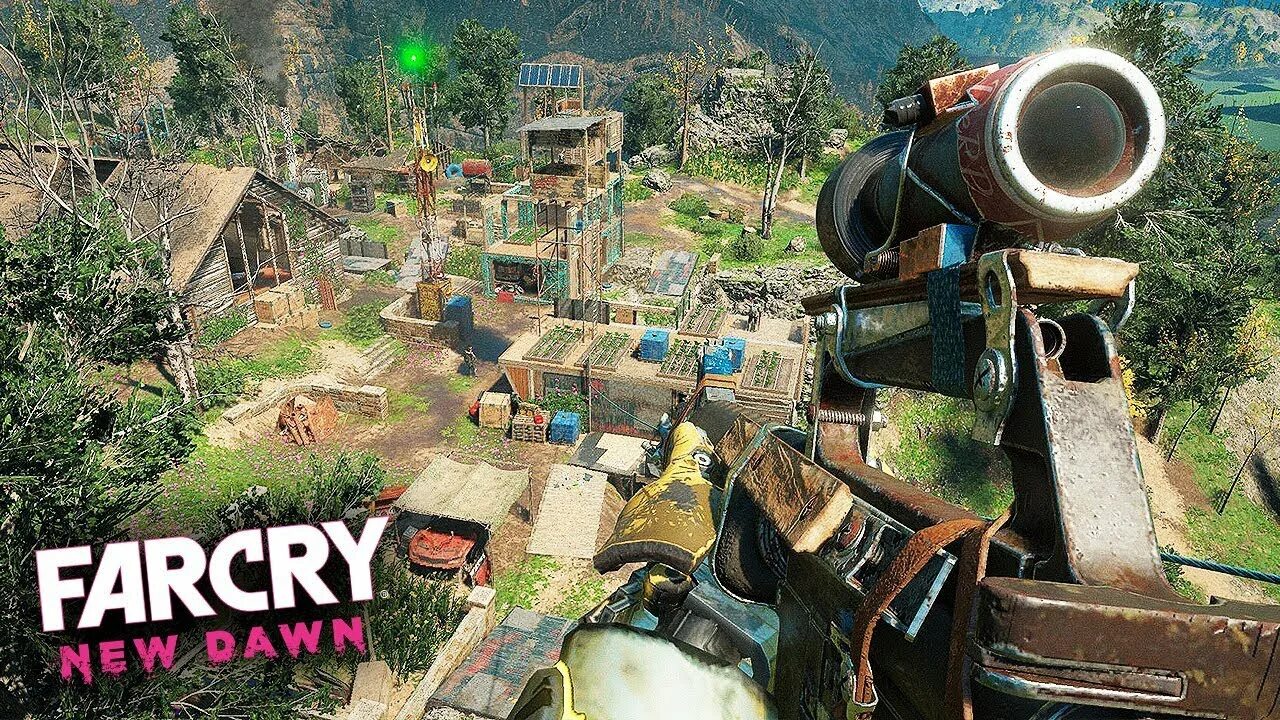 Упаковочный цех Гарденвью far Cry New Dawn. Аванпост источник воды far Cry New Dawn. Far Cry New Dawn Outpost.