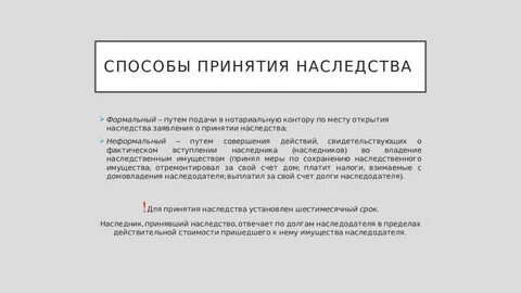 Гражданский кодекс открытие наследства