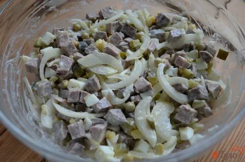 Рецепт мяса с маринованными огурцами