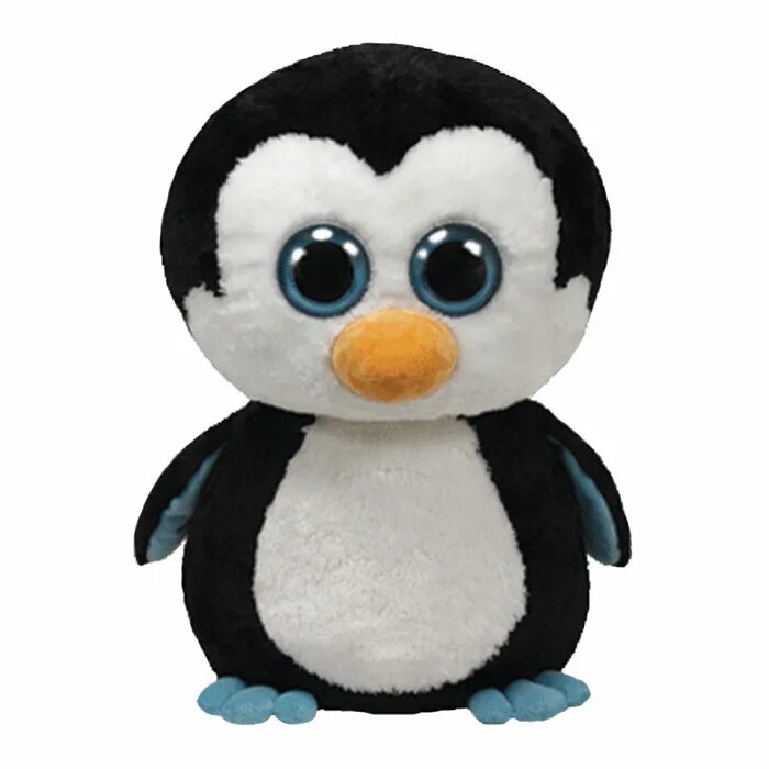 Без игрушек пингвин. Beanie Boo's Пингвин. Мягкая игрушка ty Beanie Boos Пингвин Waddles 15 см. Ty Beanie Пингвин. Пингвин игрушка мягкая 64см.
