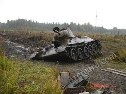 Танк из болота калинкин