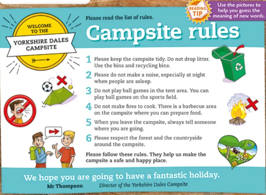 Camp rules. Campsite Rules правила. Campsite Rules 10 правил. Camping Rules. Camp Rules for Kids.