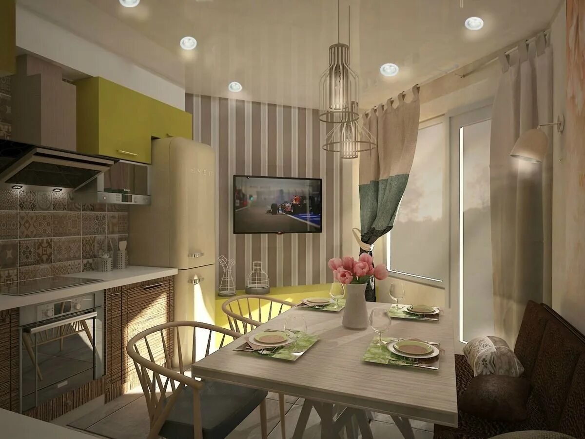 Кухни в квартирах ленинградской планировки фото Deco-Flat.ru