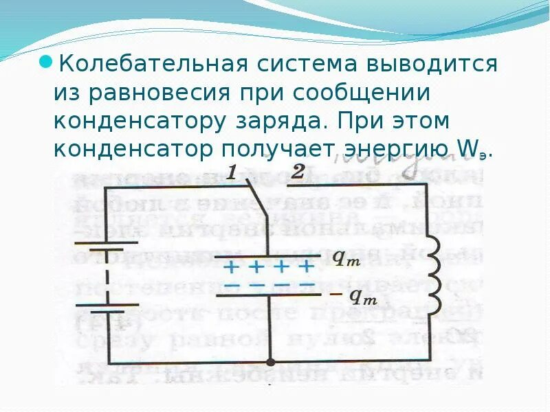 При сообщении конденсатору заряда 5 10. Электромагнитные колебания презентация 11 класс. Электрический конденсатор получение. Конденсатор это в физике. При сообщении конденсатору заряда равного 5.