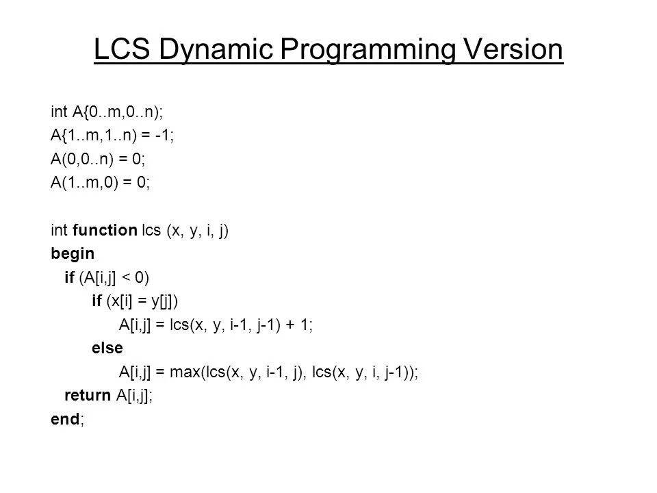 Функция int x. INT func(INT);. LCS Dynamic Programming. End в функции INT. If (x - y = 0) c#.