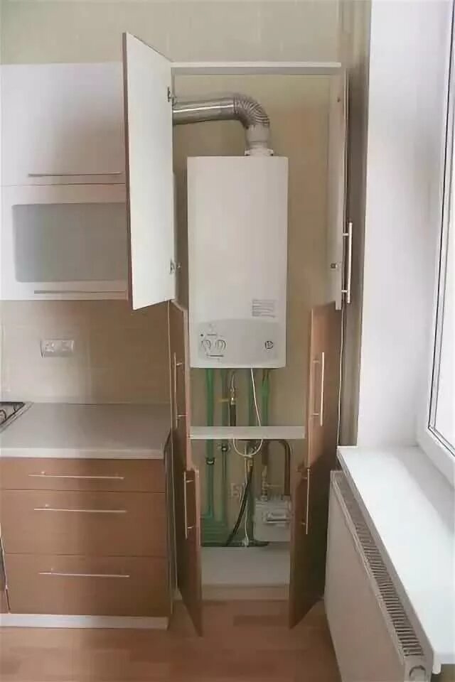Можно ли газовый котел в шкаф. Шкаф под газовый котел. шкаф для газового катла. шкаф под газовую колонку. шкаф для настенного газового котла.