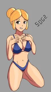 Rule 34 Dev - big_breasts big_butt bikini blonde_female blonde_hair blonde_hair 