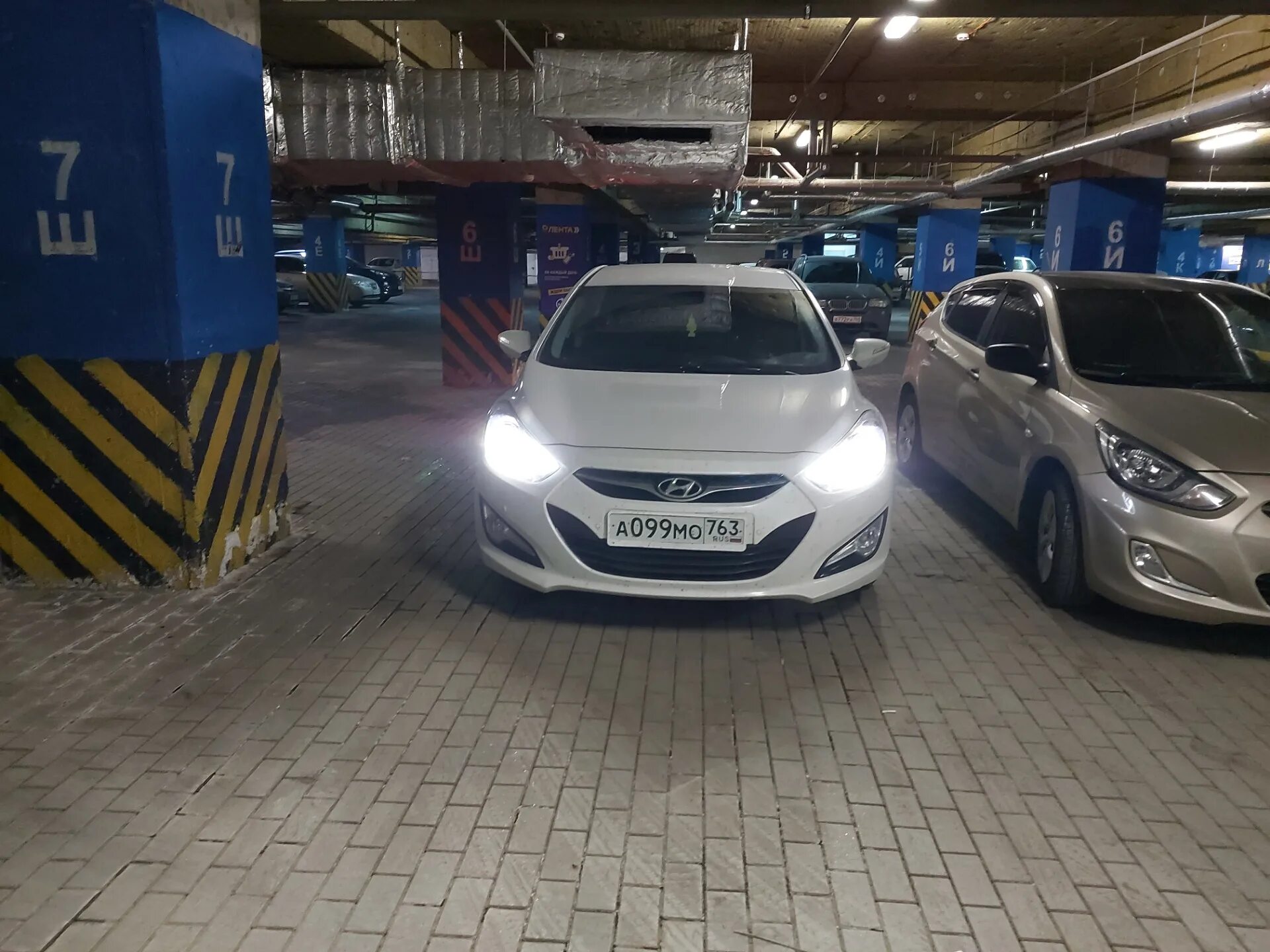 Как поменять лампочку на ай 40 Замена ламп дальнего света и ПТФ ☄ ️☄ Hyundai i40, 2 л, 2014 года стайлинг DRIV