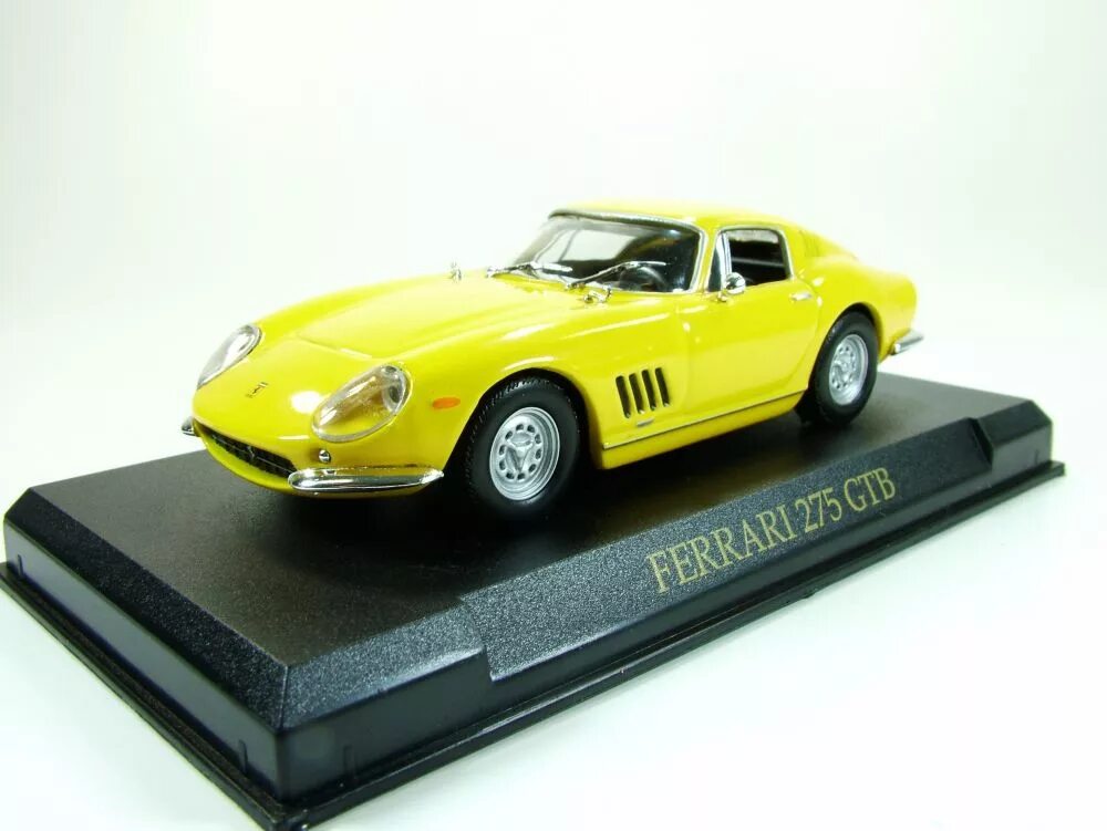 Ferrari 275 GTB Yellow. Ferrari collection 1 43. Ferrari 275 1/24 Yellow. Ferrari collection