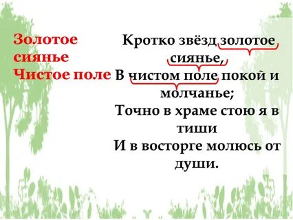 Поле эпитет