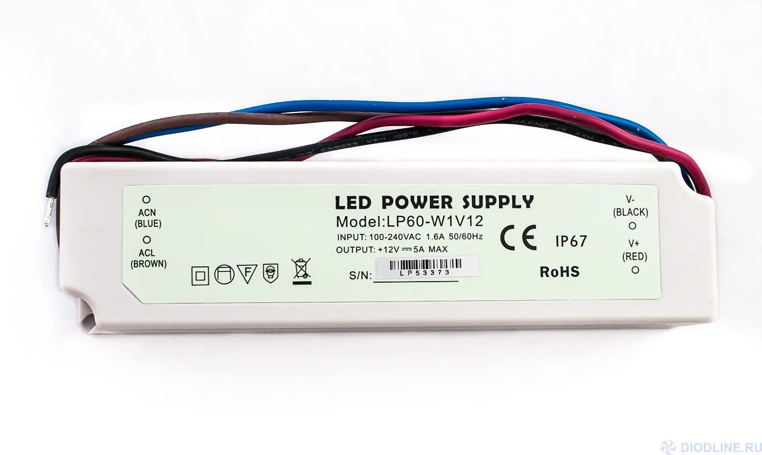 Conversion kit power led 8 40w ip20