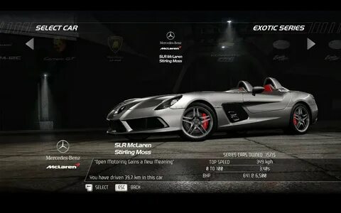 Cars McLaren Mercedes-Benz pc games need for speed hot pursuit.