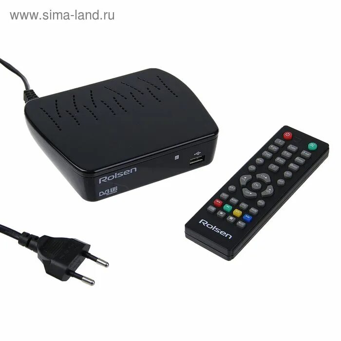 Новые приставки к телевизору. Ресивер DVB-t2 Rolsen RDB. DVB t2 ресивер Rolsen. Rolsen DVB-t2 приставка. TV-тюнер Rolsen RDB-514a.