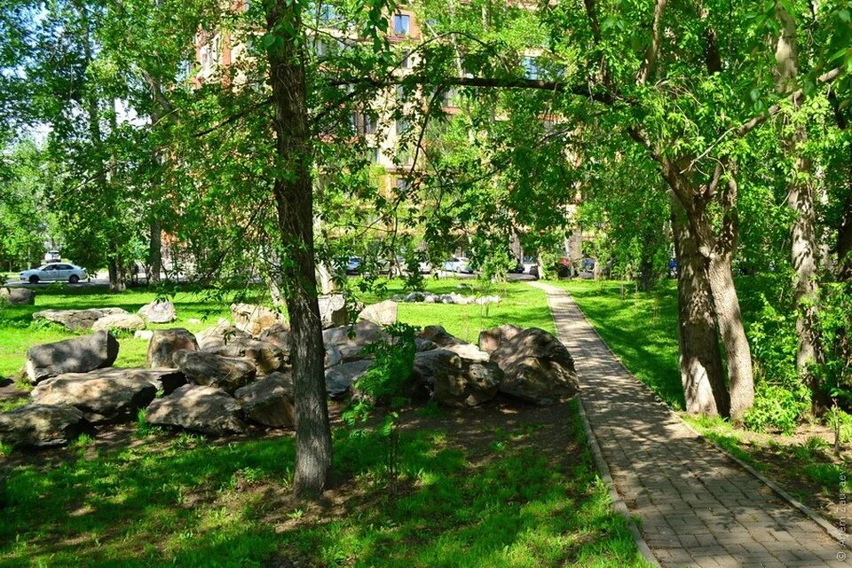 Томcк. Буфф-сад, Городской сад, Лагерный сад Деревянное кружево России