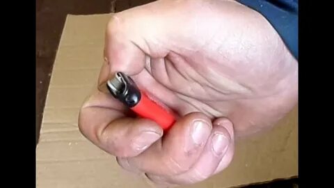 Как заправить газовую зажигалку газом видео