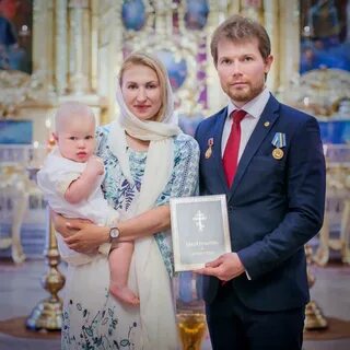 Крещу сына