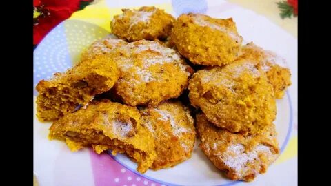 Печенье с морковью и изюмом