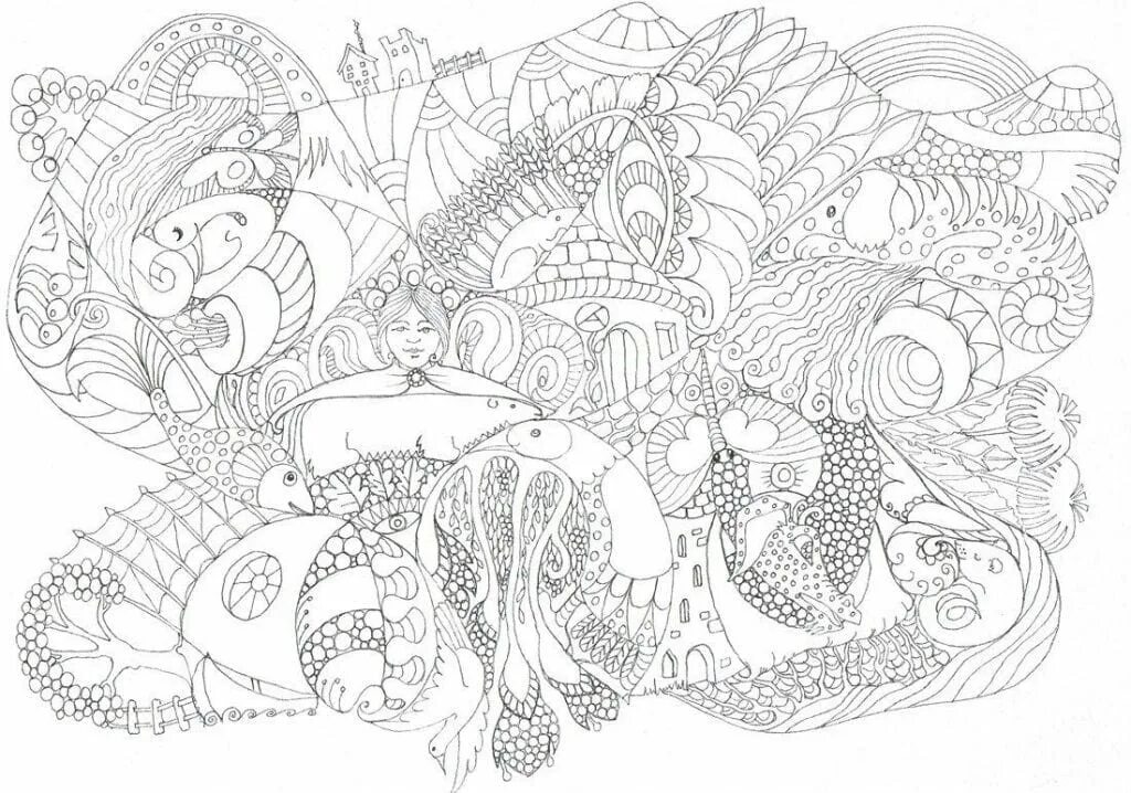 рисунки для раскрашивания взрослым. картинки для рисования взрослым. художник керби розанес. красивые рисунки для раскрашивания. раскраски для взрослых.