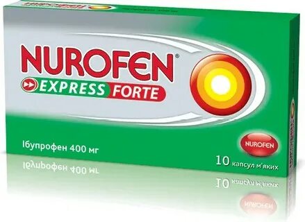Капсулы нурофен экспресс форте от головной боли
