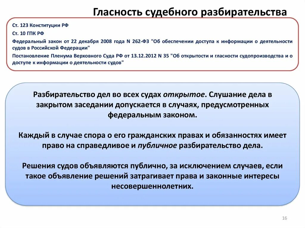 В судах рф принято гласное открытое судопроизводство. Нласнгсть вдебного разбират. Гласность судебного разбирательства. Гласность и публичность судебного разбирательства. Открытость судебного разбирательства.