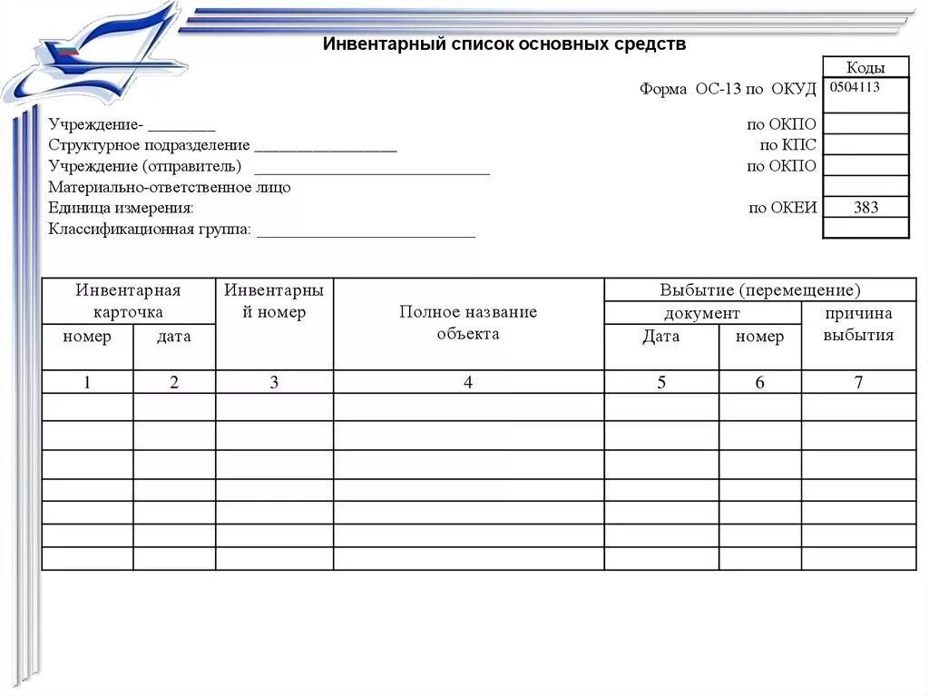 Инвентарные списки основных средств (ф. n ОС-13). Инвентарный список форма ОС-13. Инвентарные списки форма 0504034. Инвентаризационные списки основных средств ф ОС-13. 13 форма образец