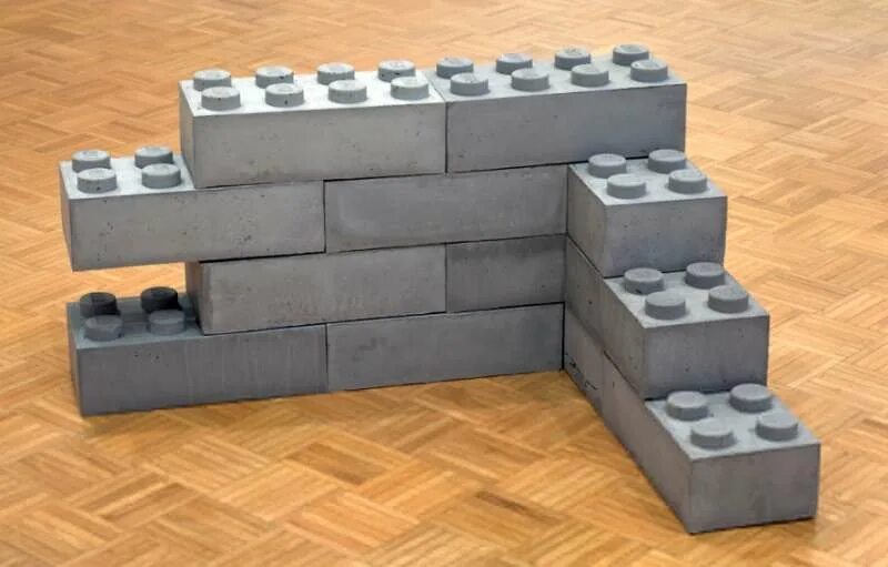 Concrete bricks