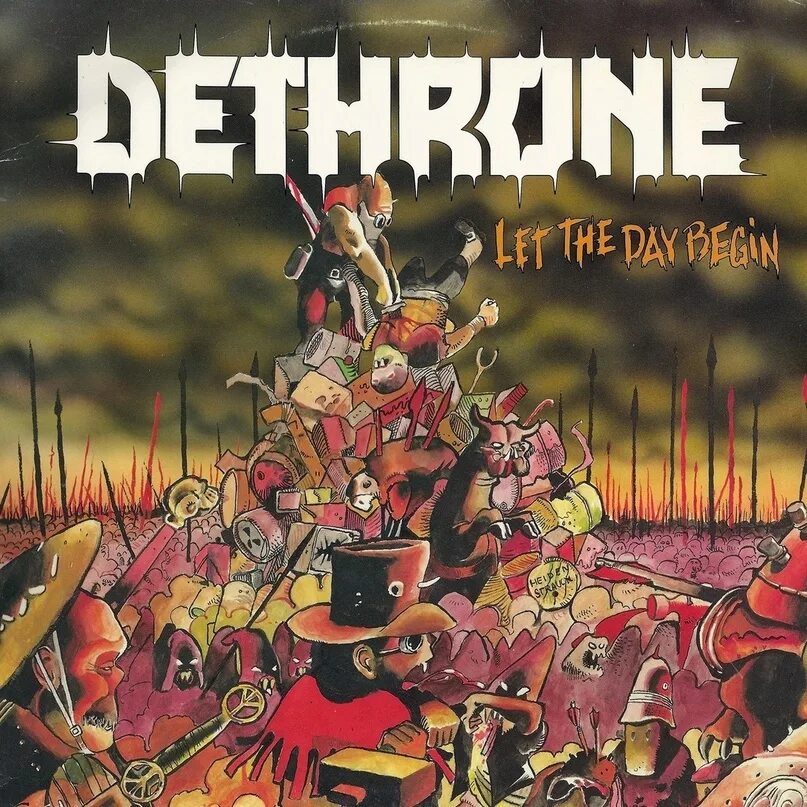 Let the day begin. Dethrone 1989. dethrone - let the day begin. anthem heavy metal anthem.