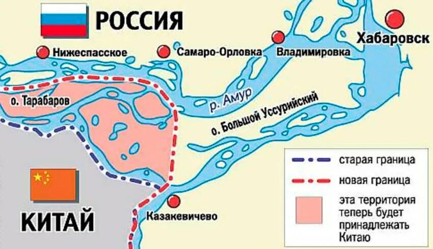 Граница с китаем км