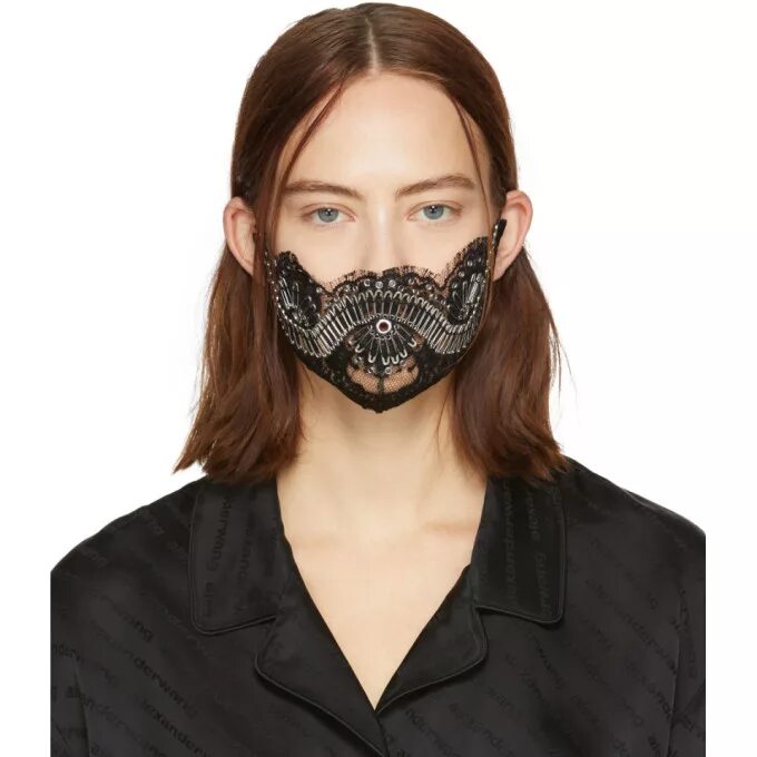 Маска аксессуары. Модные маски. Дизайнерские маски. Кружевная маска на рот. Кружевная маска для лица на рот.
