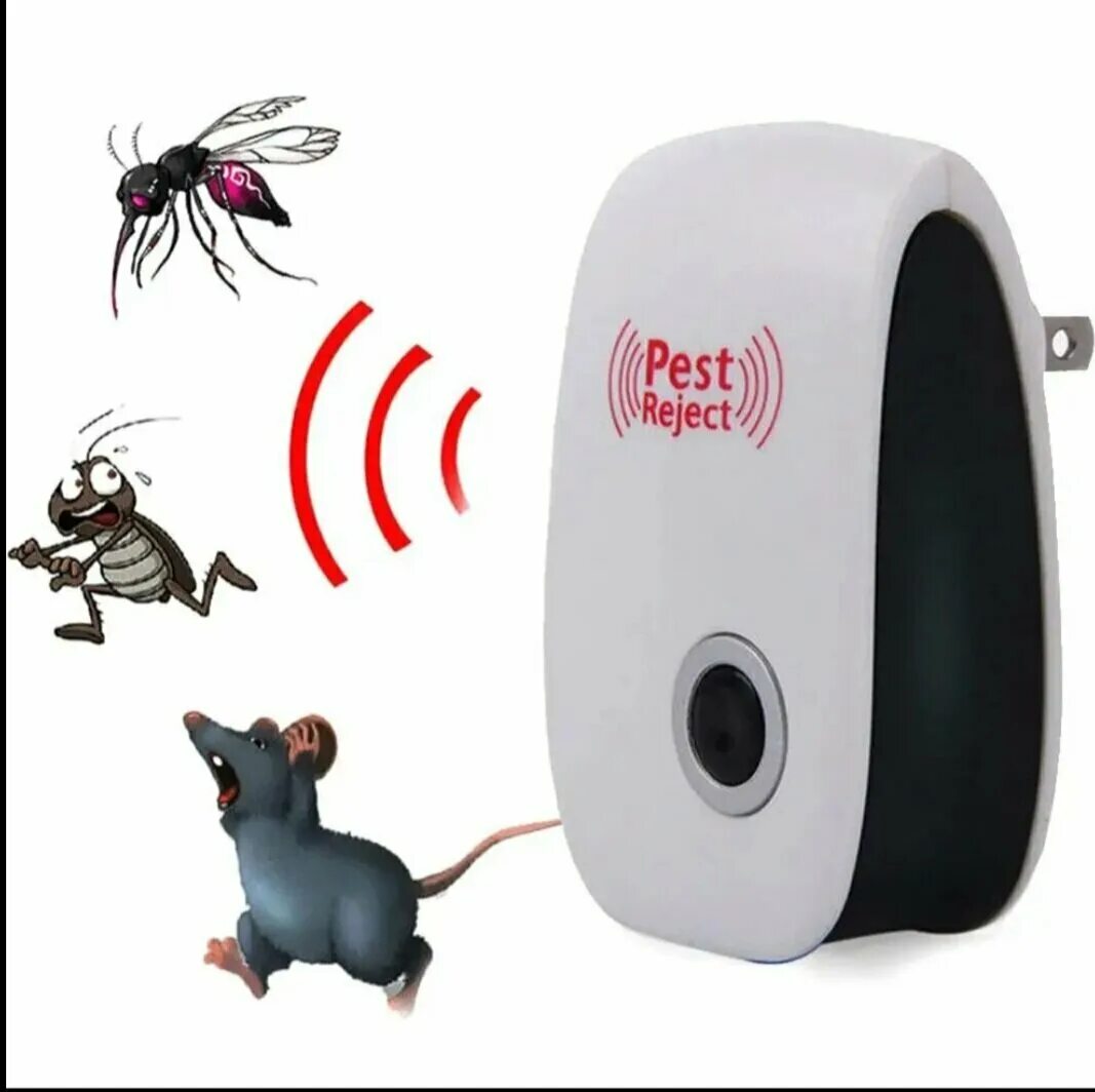 RZ-257 отпугиватель насекомых Pest reject (Пест Реджект). Ultrasonic Pest Repeller отпугиватель насекомых. Электронные отпугиватели купить