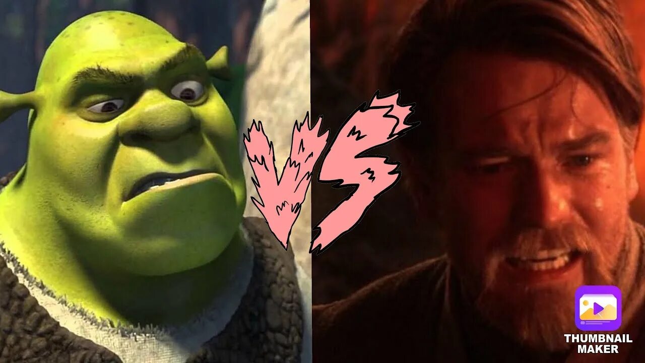 Шрек против. Shrek vs Sully. Шрек vs чудовище. Шрек против Звёздные войны. Против шрека