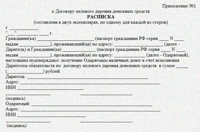 Деньги подарены на покупку квартиры. Расписка - дарение денежных средств бланк. Договор безвозмездного дарения денежных средств образец. Расписка при дарении денег дочери. Форма договора дарения денег между близкими родственниками.