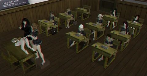 The town of Stepford: Dolcett in a Box 16 - Spitting class - DaftSex HD.