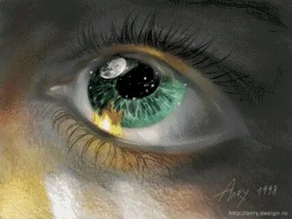Цвет глазами души