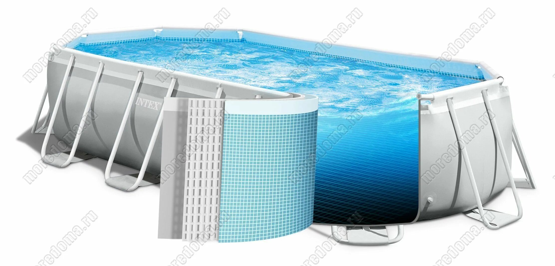 бассейн 400х200х122