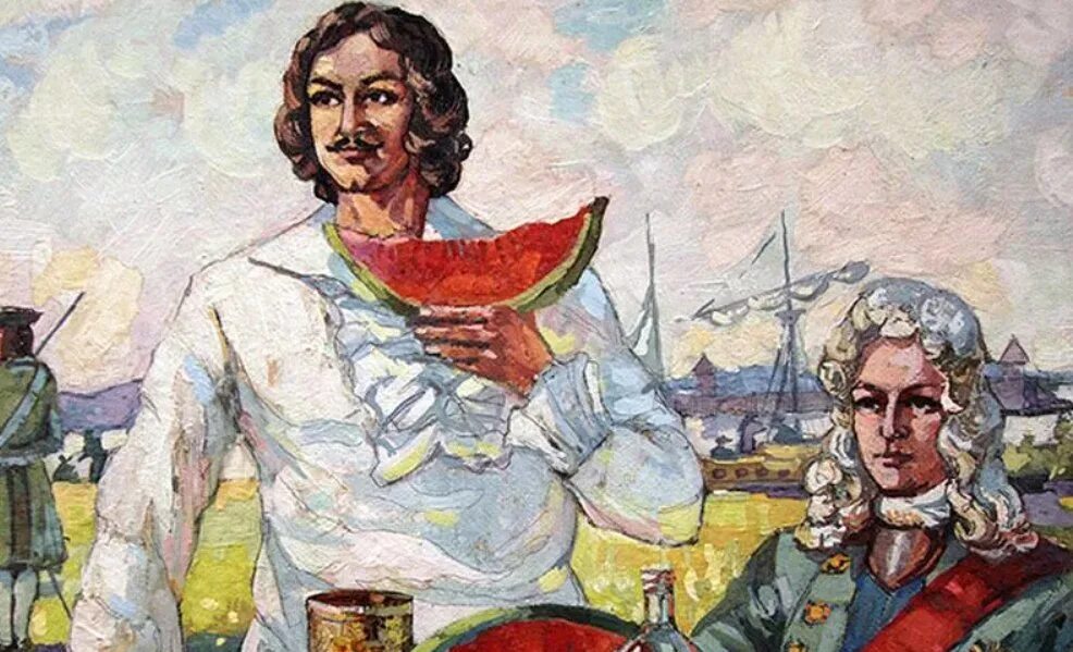 Чем угощали царя петра первого купцы арефьевы. Застолье императора петра 1.