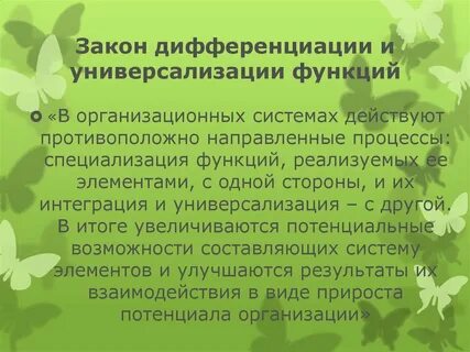 Зона дифференциации