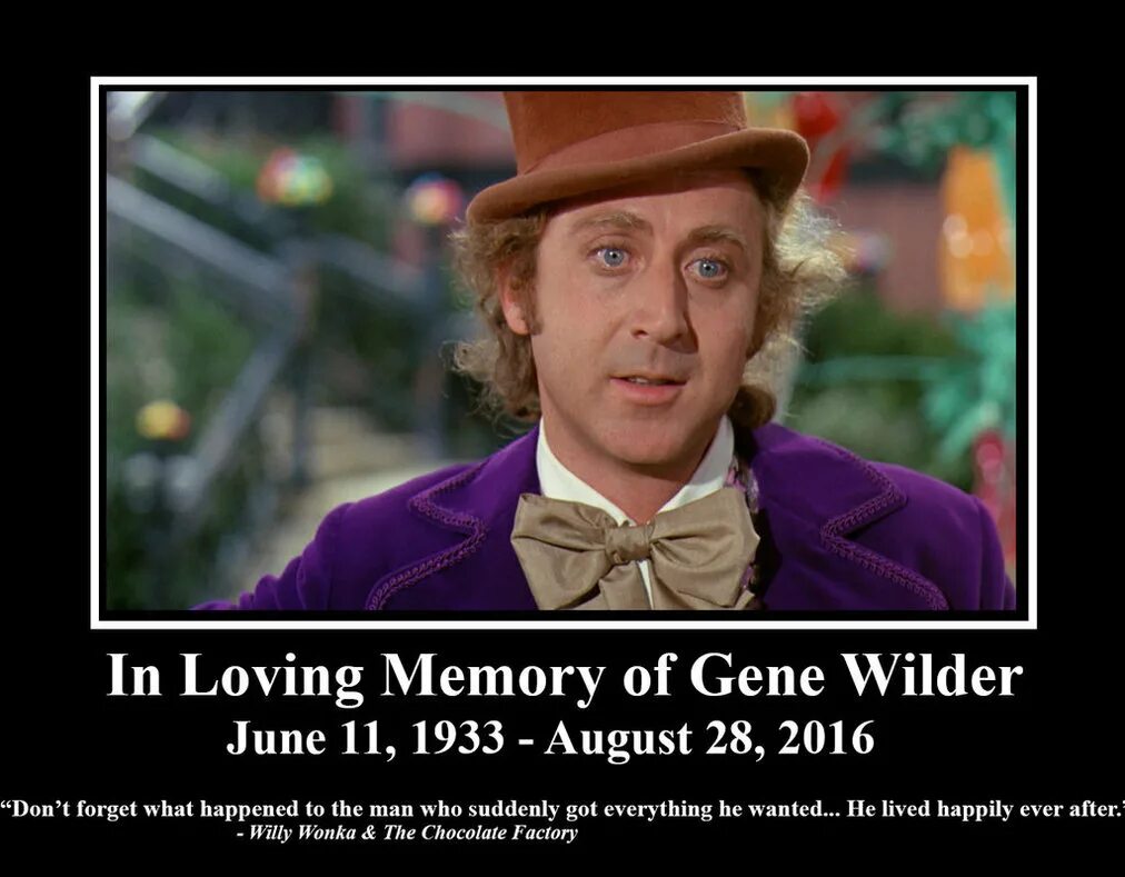 Gene Wilder шпионы. Песни из вонки на английском