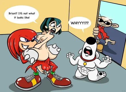 brian griffin, gwen (tdi), knuckles the echidna, numbuh 1, family guy, soni...