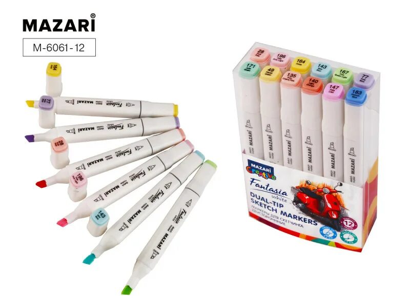 Маркеры фломастеры для скетчинга двусторонние. Маркеры mazari fantasia white. маркеры mazari fantasia 12 цветов. маркеры для скетчинга mazari vinci. маркеры для скетчинга mazari fantasia white.