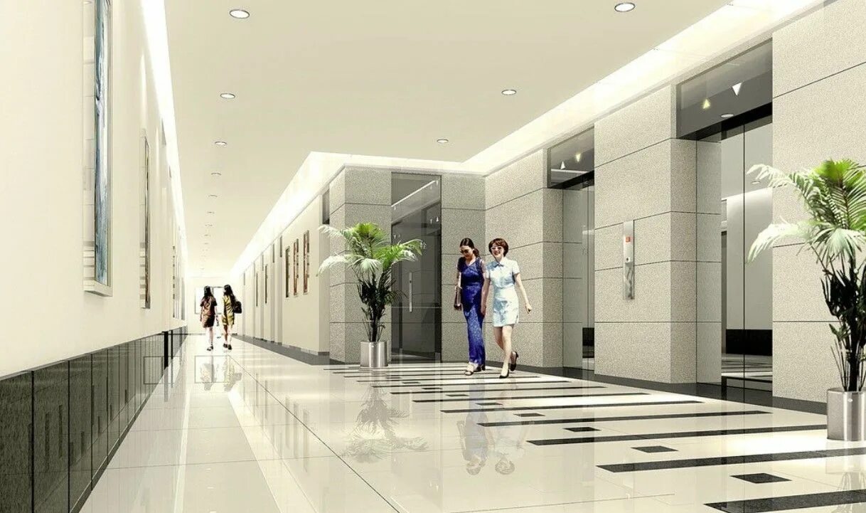 Коридор офиса. Дизайн офисного коридора. Лифт Холл. Холл бизнес центра.
