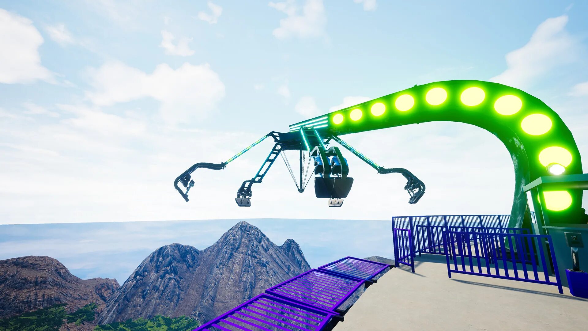 RIDEOP. Thrill Ride. Thrill Park VR. RIDEOP: Thrill Ride Simulator Pico 4.