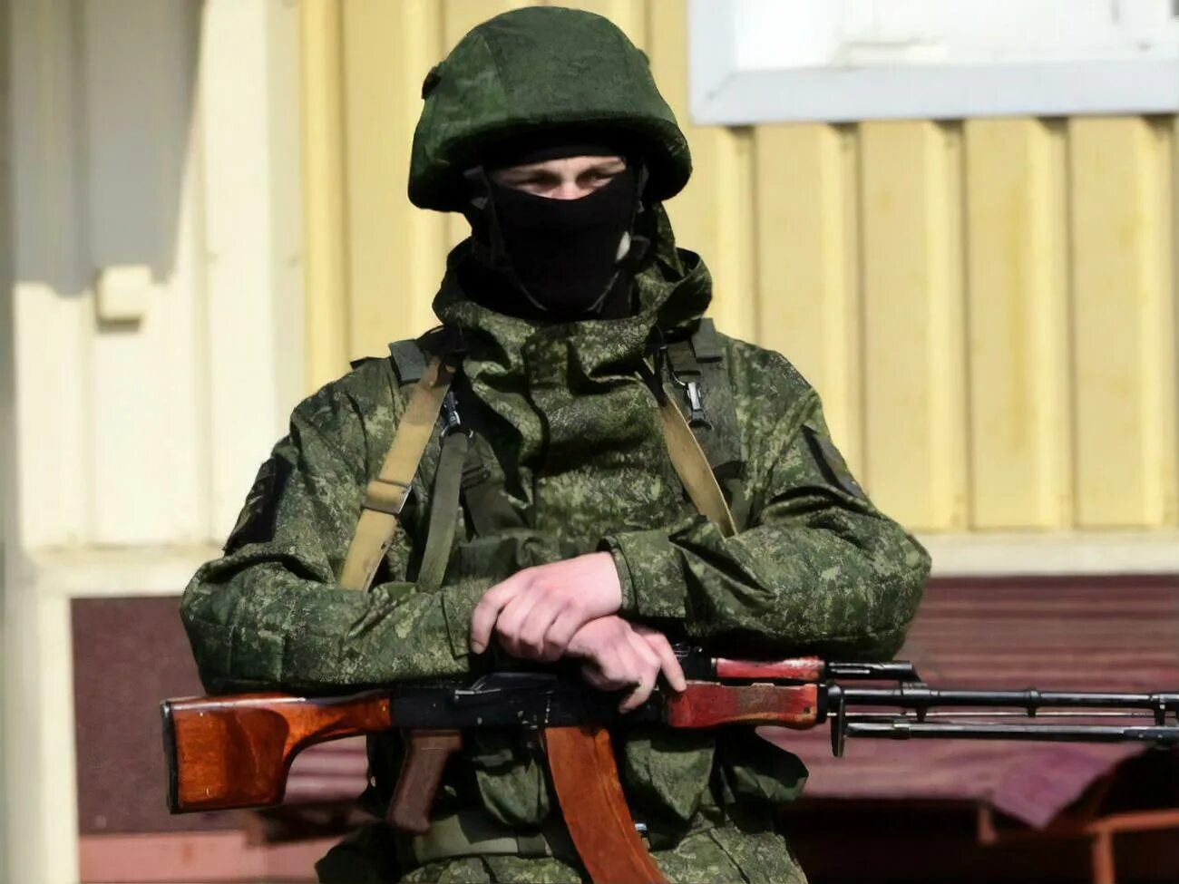 Рядовой российского ополчения
