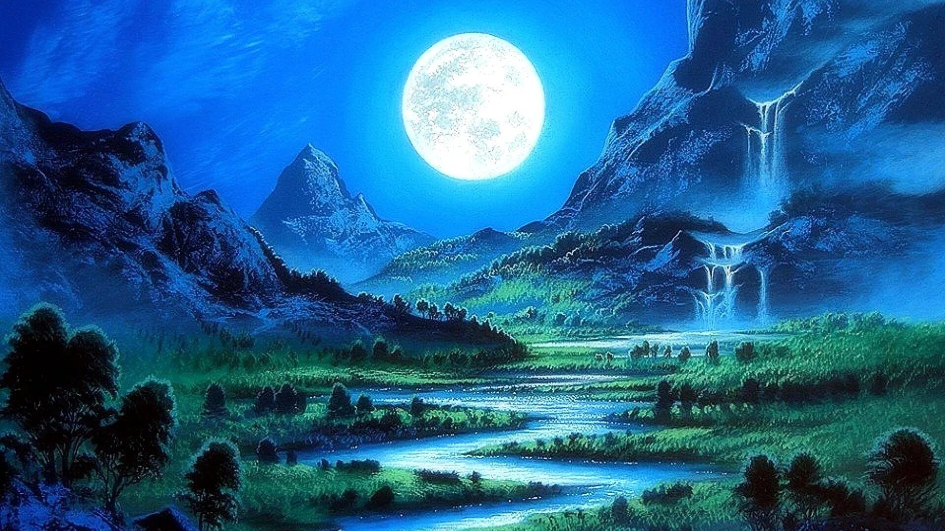 В долине ночи