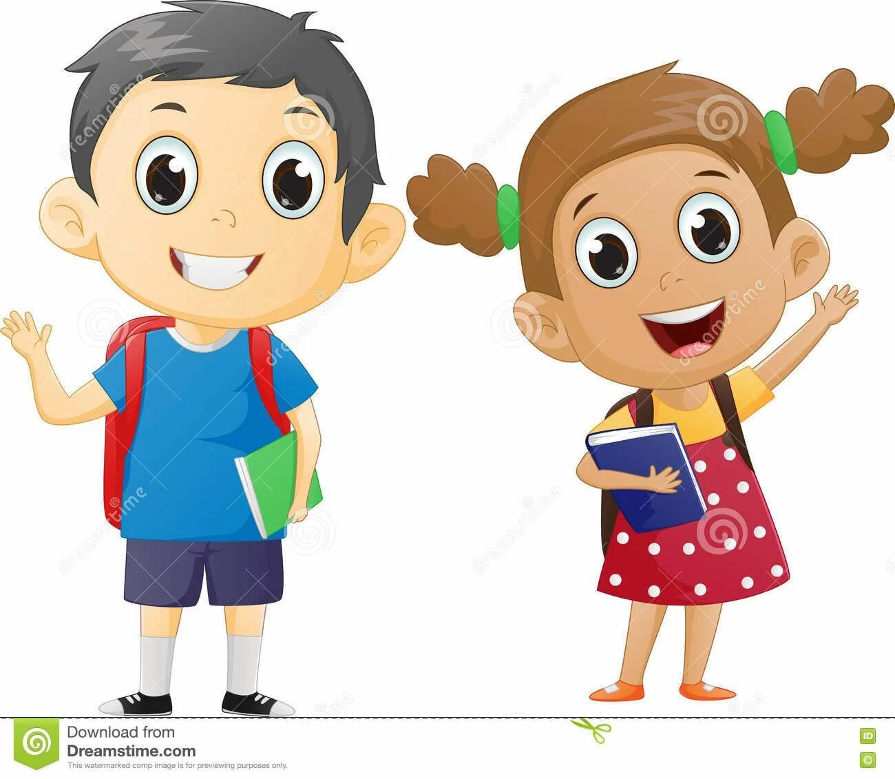 Мальчик и девочка вектор. Иллюстрация радостной девочки и мальчика. Мальчик и девочка показывают класс. Дети мальчик и девочка вектор.