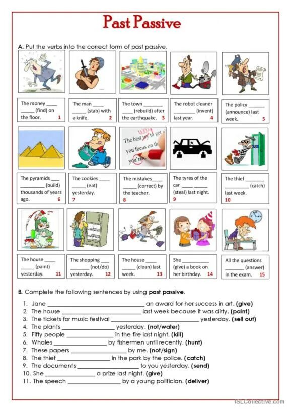 Пассивный залог Worksheets. Пассивный залог в английском языке Worksheets. Passive Voice в английском языке Worksheets. Задания на Passive. Present past passive worksheets