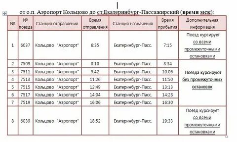 Электричка нижний тагил екатеринбург кольцово