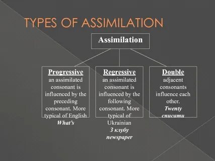 Assimilation in english phonetics