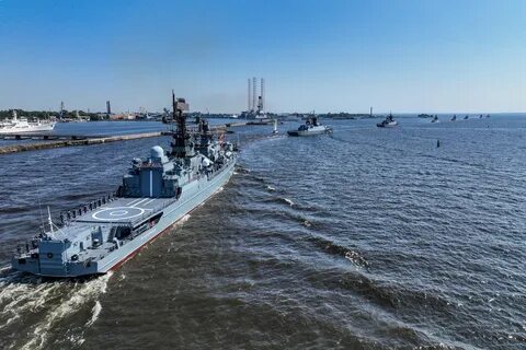 Парад кораблей в питере
