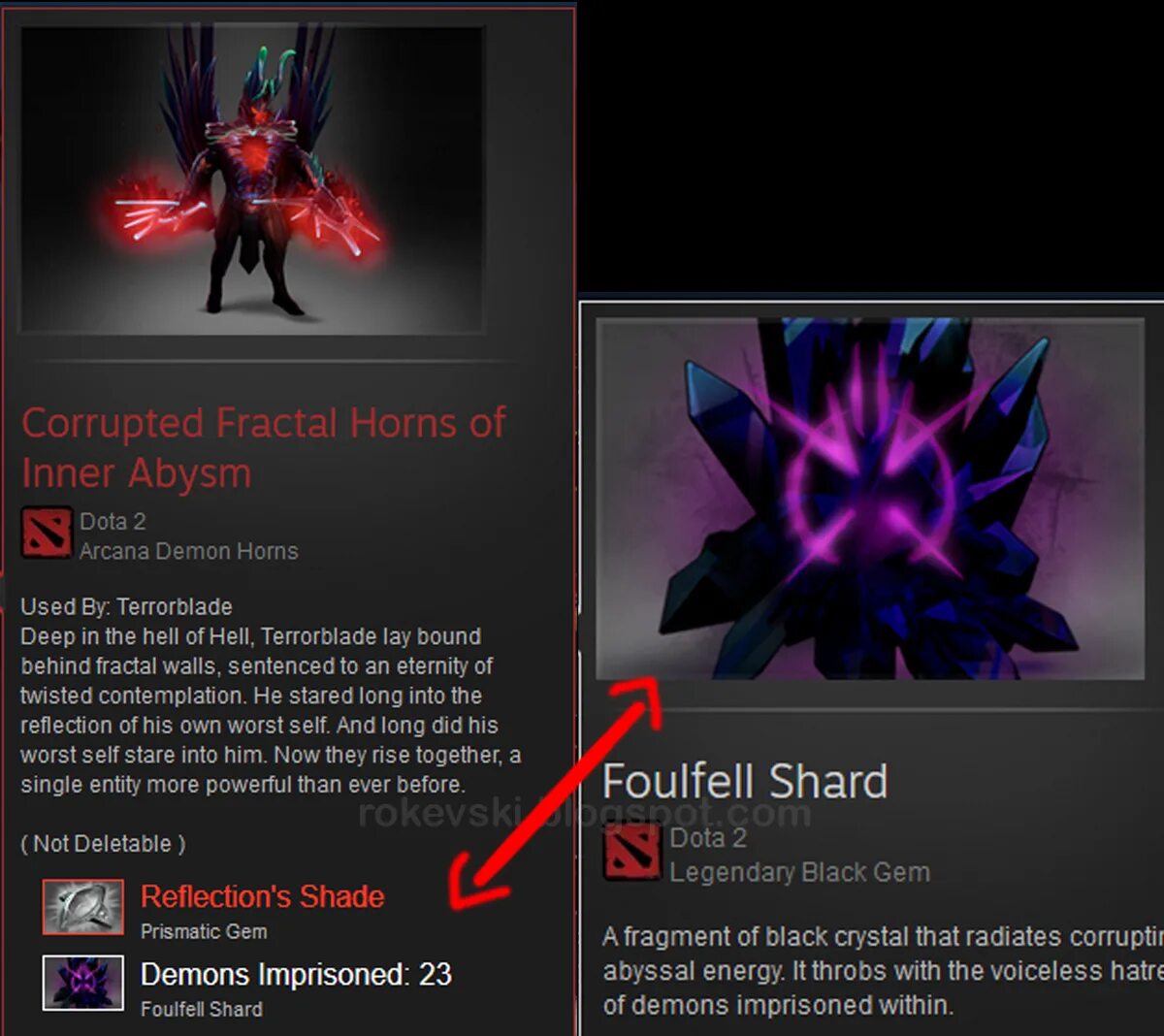 Заключено демонов: 1 Foulfell Shard. Foulfell Shard дота 2. Foulfell Shard Dota 2 эффект. ТЕРРОРБЛЕЙД дота 2 аркана. Message corrupted